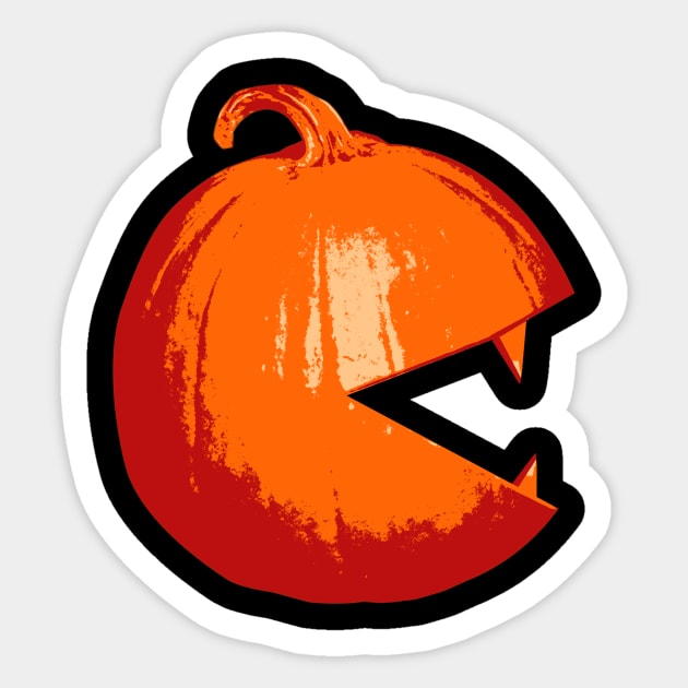 Hungry Pumpkin Sticker by cartogram